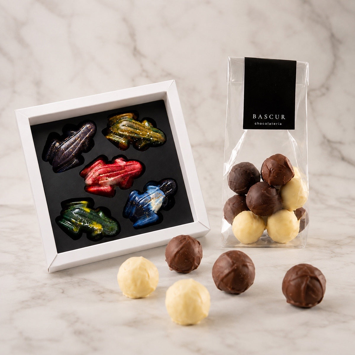 5 ranitas + 100 g de trufas