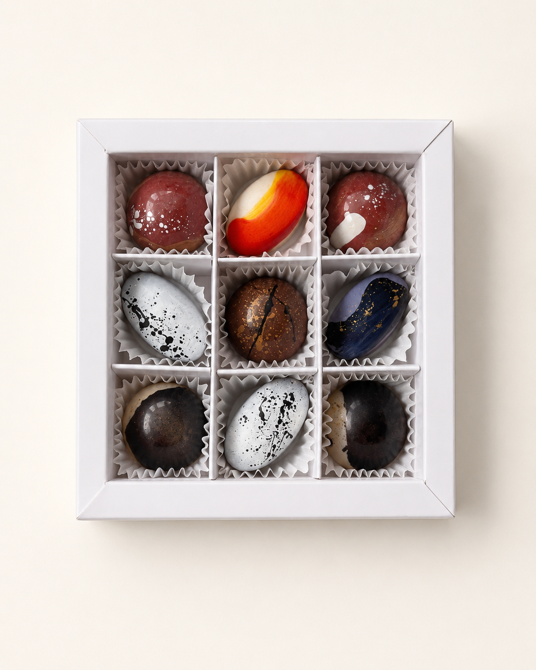 Promo caja de 9 + mix de trufas
